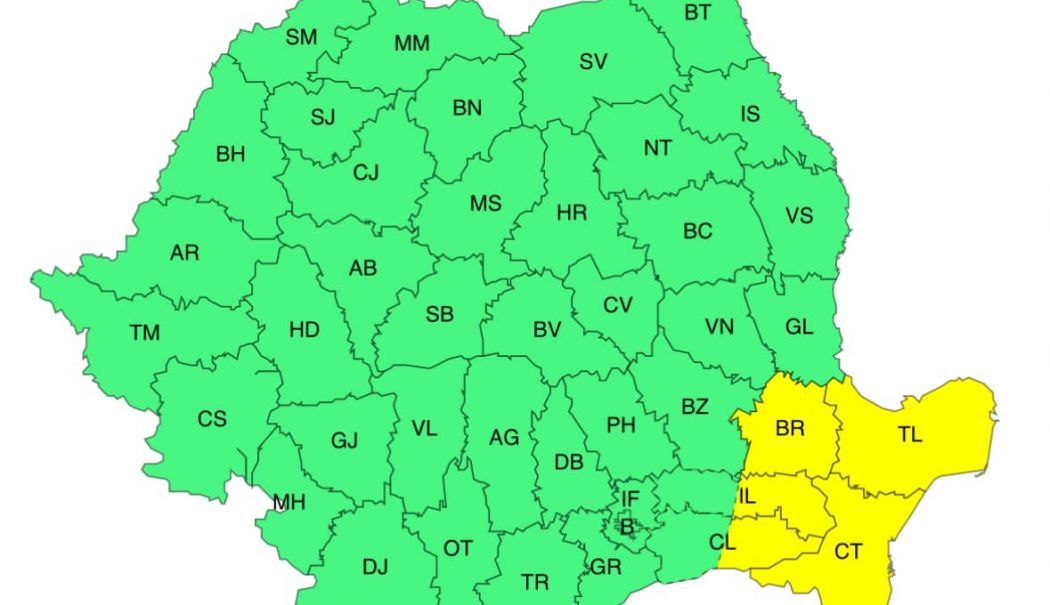 METEO: Cod galben de vreme instabilă şi ploaie la Constanţa - cod-1724833274.jpg