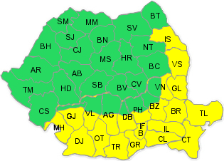 Cod galben de caniculă, în weekend, pe litoral și în sudul țării - codgalben-1342777810.jpg