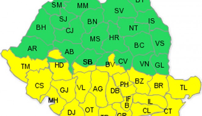 AVERTIZARE METEO PENTRU CONSTANȚA / Cod galben de ploi abundente și vânt puternic - codgalbencta-1361789166.jpg