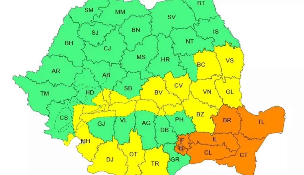 Constanța sub cod portocaliu. Rafale de vânt și vizibilitate redusă - codportocaliuconstanta-1771403817.webp