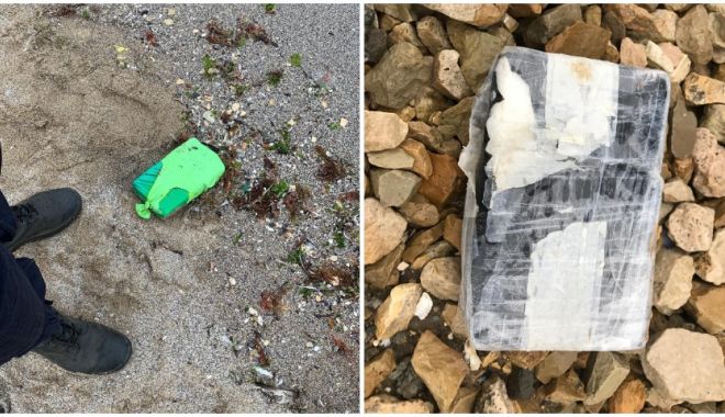 Noi pachete cu droguri au fost găsite pe litoralul Mării Negre, în Bulgaria - colajdroguri-1555069673.jpg