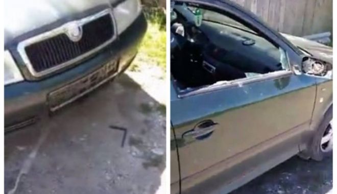 Mașina unui consilier local PNL a fost vandalizată - colajslatina10128000-1530525103.jpg