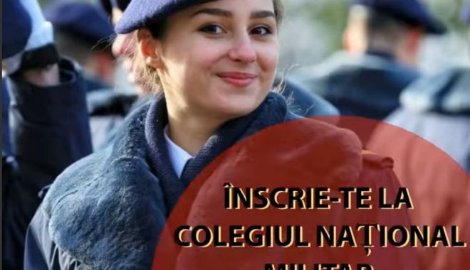 În atenția elevilor de clasa a VIII-a! Au început înscrierile la colegiile naționale militare - colegiimilitare-1641816893.jpg