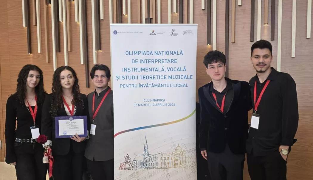 Performanță de top pentru elevii Colegiului de Arte din Constanța, la olimpiada națională de muzică