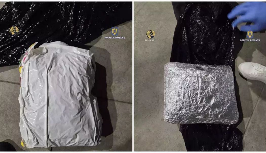Colet cu surprize: un tânăr de 24 de ani, prins cu 1,8 kg de canabis, 