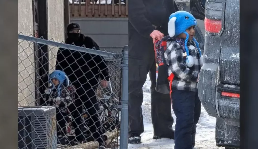 Copil de cinci ani a fost reținut de serviciul de imigrări chiar în fața casei - coli-1769069731.webp