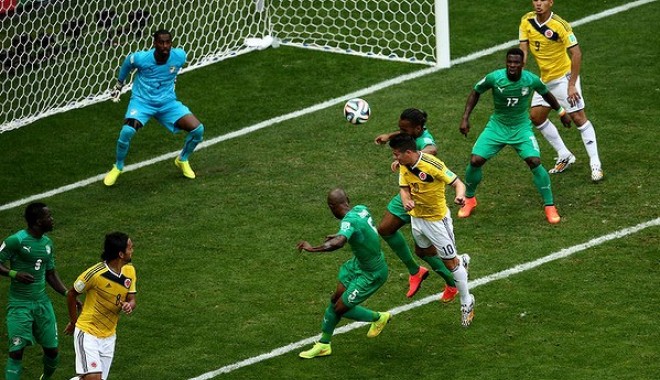 CM 2014. Columbia - Cote d'Ivoire 2-1. Columbia, aproape de optimile de finală - colimbia-1403240205.jpg