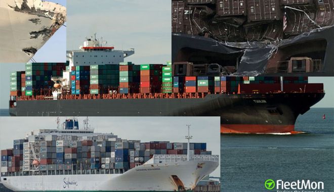 Coliziune între două mari portcontainere, la Busan - coliziuneintredouamariportcontai-1551882055.jpg