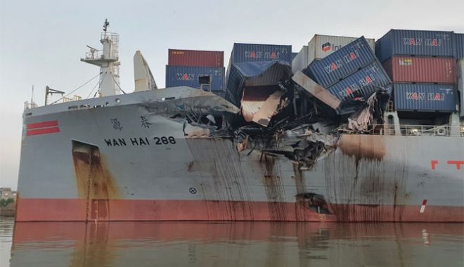 Coliziune între două nave portcontainer - coliziuneintredouanaveportcontai-1676457556.jpg