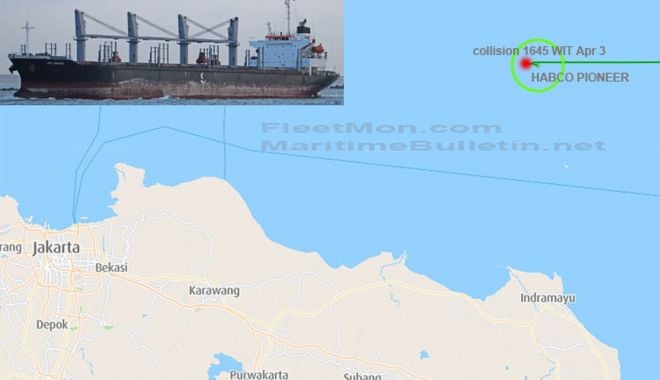 Coliziune navală - un vas de pescuit s-a scufundat, iar 17 marinari au dispărut - coliziunenavalaunvasdepescuitsas-1617539231.jpg