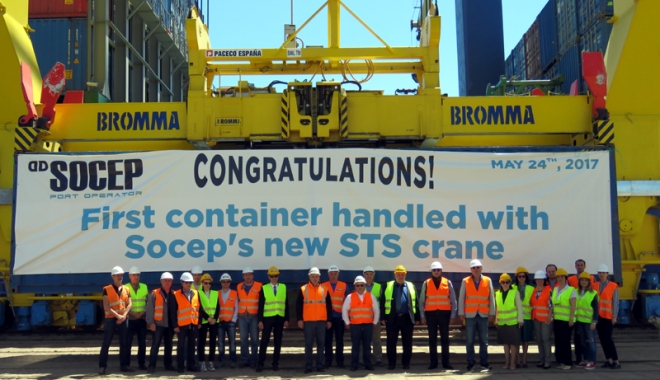 Compania Socep a deschis un nou capitol în istoria traficului de containere de la Marea Neagră - companiasocep1-1495985191.jpg