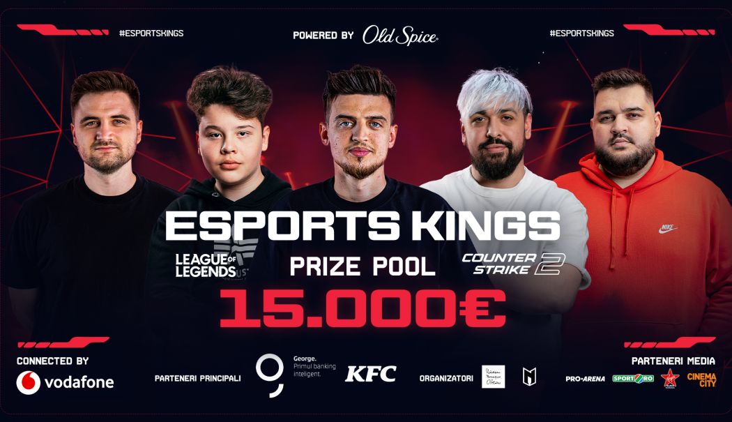 Peste 7000 de jucători sunt așteptați la a doua ediție a Esports Kings, cel mai mare circuit de esports organizat în România