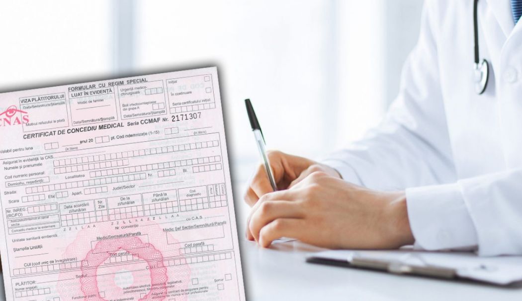 Noi modificări la concediile medicale. Detaliul care va apărea pe formularele primite de pacienţi