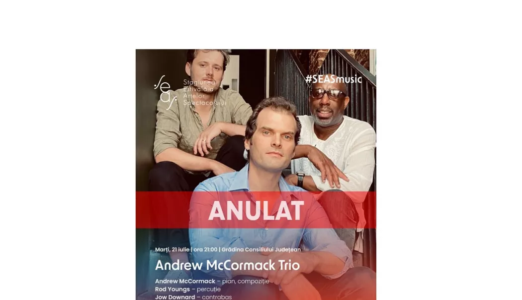 Foto - SEAS 2026. Concertul programat astăzi la Grădina CJC, anulat din motive logistice