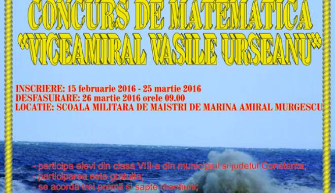 Lista este deschisă pentru Concursul de matematică al Ligii Navale - concursdematematica-1457546327.jpg