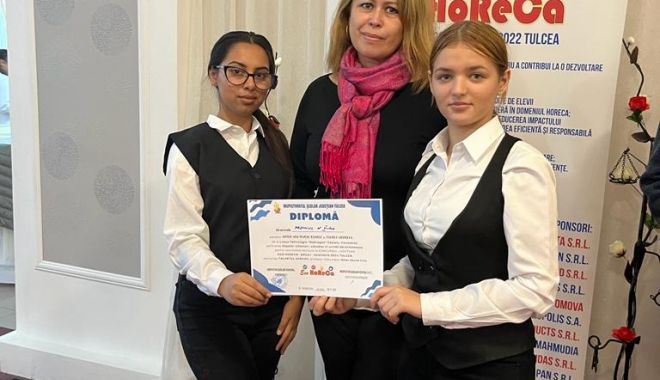 Premii pentru elevii din învățământul profesional, la prima ediție a Concursului „EcoHoReCa” - concurshoreca-1669035064.jpg