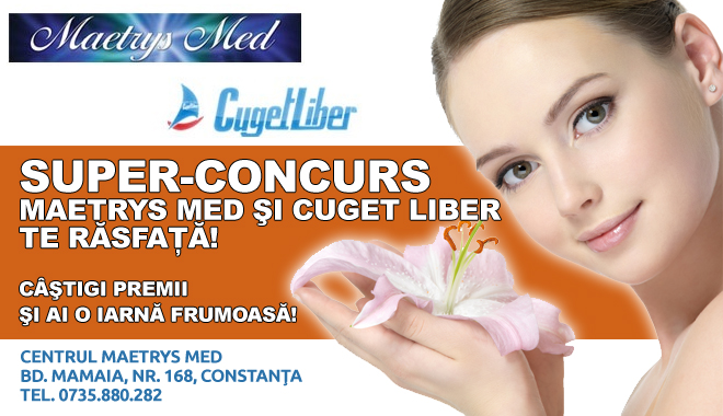 Iată cei trei câștigători ai concursului organizat de Maetrys Med și Cuget Liber - concursmaetrysmed02decembrie1417-1418119661.jpg