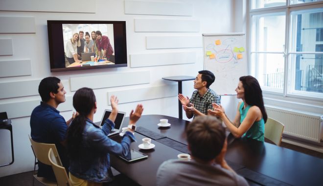 Sesiunile de videoconferință au crecut de zece ori în ultimele două luni - conferinta-1590048132.jpg