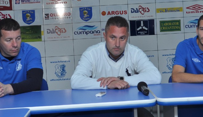 FC Farul vrea să lege două victorii consecutive - conferintafcfarul1-1320864871.jpg