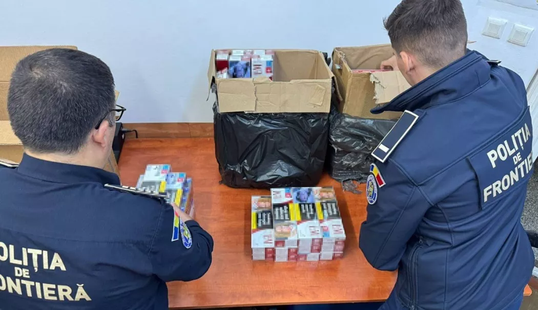 Fabrică ilegală de țigări, descoperită în plină funcțiune. Tone de tutun și sute de baxuri confiscate - confiscare-tigari-1772626840.webp