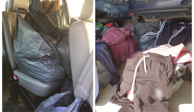 BIȘNIȚARII, ÎN VIZORUL GĂRZII DE COASTĂ! Haine aduse din Turcia, confiscate la graniță! - confiscatesursagardadecoasta11fe-1581428403.jpg