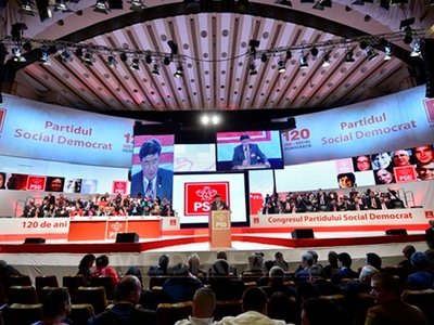 CONGRESUL PSD: CExN al partidului, mandatat să inițieze procedurile de fuziune cu UNPR - congrespsdoctavganea-1366457321.jpg