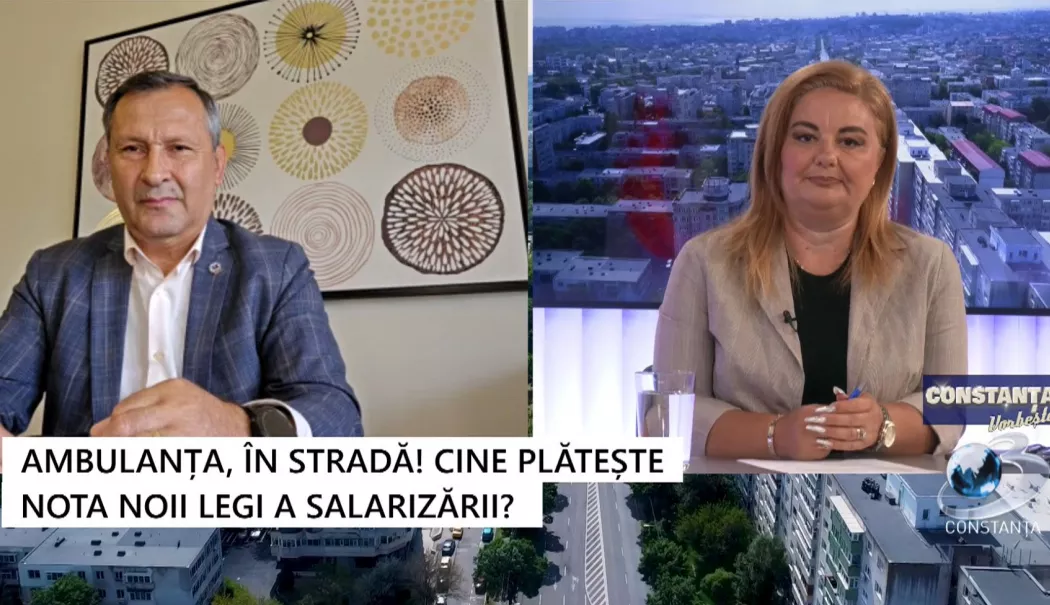 Foto - „Constanța Vorbește” - Ambulanța, în stradă! Cine plătește nota noii legi a salarizării?