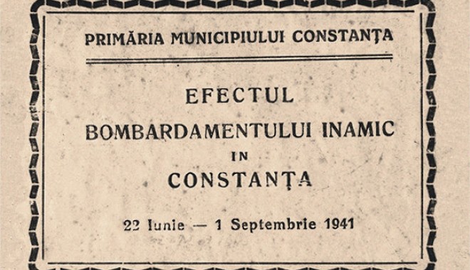 Constanța, 1941. Zona peninsulară în timpul bombardamentului rusesc - Imagini de colecție - constantabombardament11-1406110913.jpg