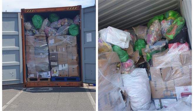 Încă un container cu deșeuri trimis din Anglia, găsit în Portul Constanța - containerdeseurisursagardadecoas-1584533053.jpg