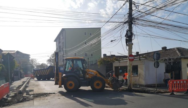 Continuă reabilitarea străzii Unirii. Trafic restricționat timp de două zile - continuareabilitarea1-1573505715.jpg