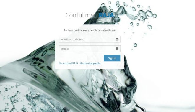 Cont online RAJA, pentru transmiterea rapidă a indexului la apă și plăți online - contonlineraja-1560200449.jpg