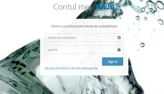 Cont online RAJA, pentru evidența facturilor și a consumului de apă - contonlineraja-1560787442.jpg
