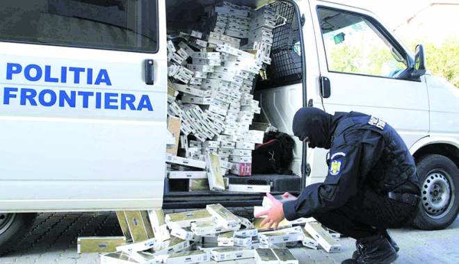 Contrabandă cu țigări din Orientul Mijlociu. Marfa era adusă prin portul Constanța - contrabandatigari-1421085234.jpg