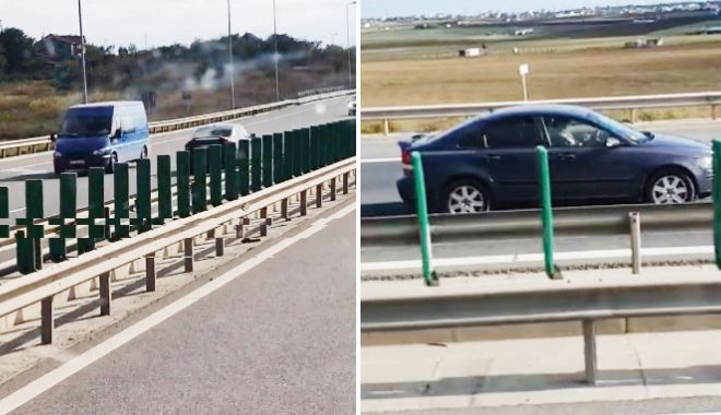 Cu viteză, pe contrasens, pe Autostrada A4! Șoferul riscă să rămână fără permis - contrasensautostradacmyk-1571169306.jpg