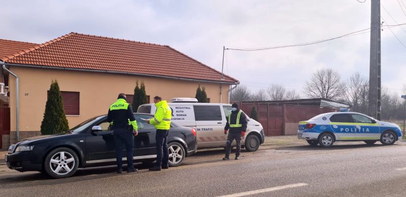 Controale în traficul din Constanța. Cinci șoferi au rămas pietoni - controltraficrar-1769855731.webp