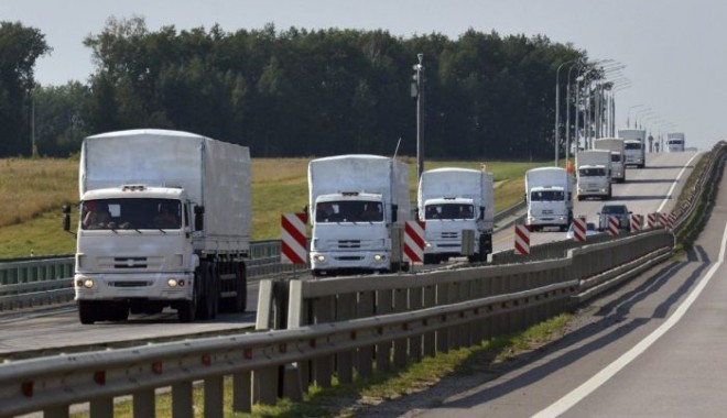 Al doilea convoi umanitar rus destinat Ucrainei 