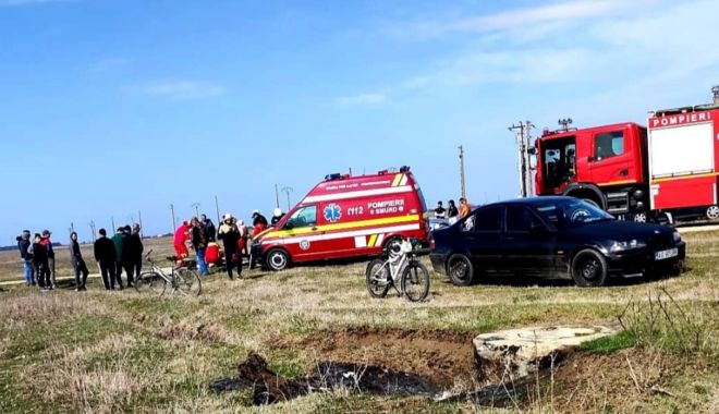 Doi copii, loviți de un șofer care participa la o cursă ilegală