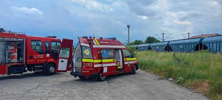 Tragedie cutremurătoare. Un copil a ajuns la spital cu arsuri pe tot corpul după ce a urcat pe un vagon de tren