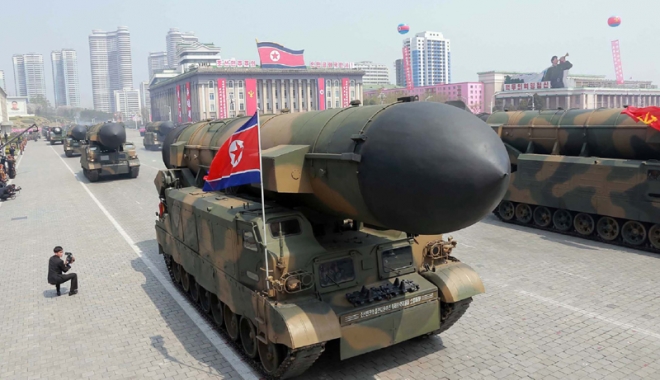 Coreea de Nord amenință  cu un atac nuclear - coreeadenor-1501075597.jpg