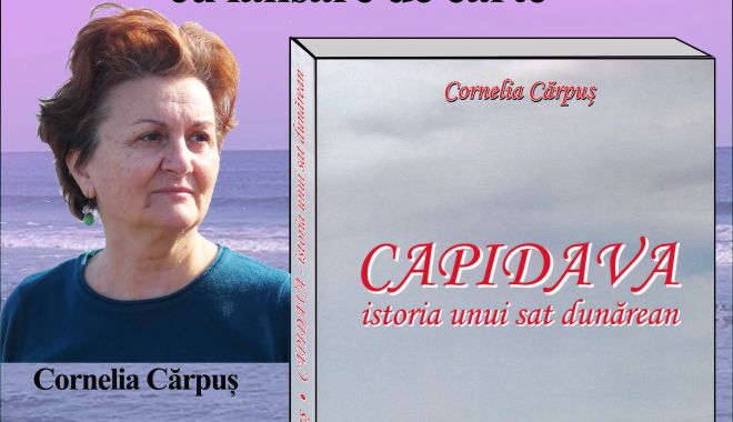 Cornelia Cărpuș lansează volumul 
