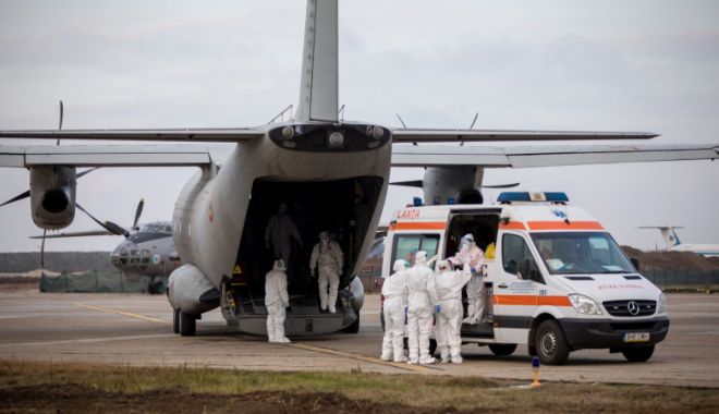 Misiune umanitară a Forţelor Aeriene Române pentru transportul a doi pacienţi cu COVID-19 - coronavirusdoipacienticucovid19a-1607872247.jpg