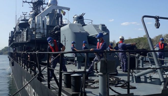 Corveta „Amiral Petre Bărbuneanu”, la exerciţii cu Forţele Navale ale Ucrainei - corveta-1600864761.jpg