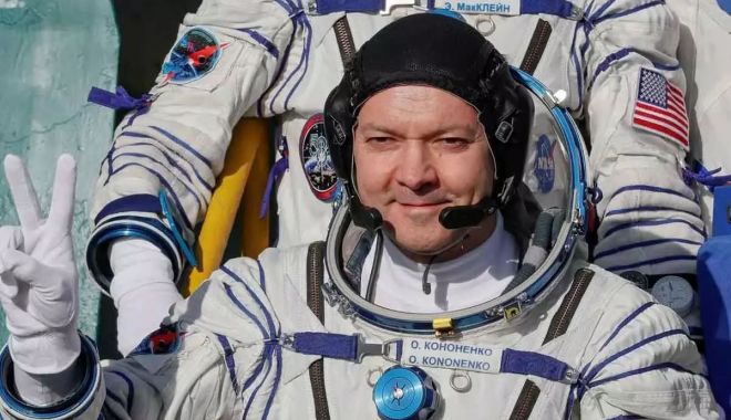 Cosmonautul rus Oleg Kononenko a stabilit recordul pentru cel mai mult timp petrecut în spaţiu