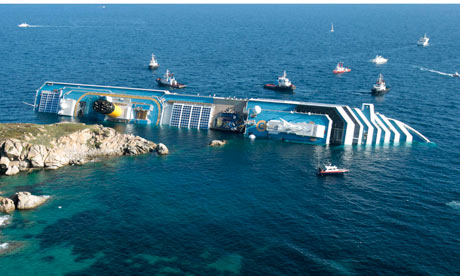 Cutia neagră a navei de croazieră Costa Concordia nu funcționa înainte de naufragiu - costaconcordiaghimpele1-1341317275.jpg