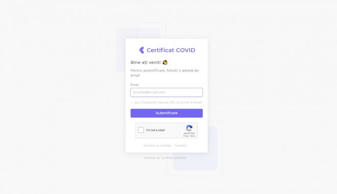 Platforma de unde se poate descărca certificatul digital COVID a fost lansată - covid-1625122652.jpg