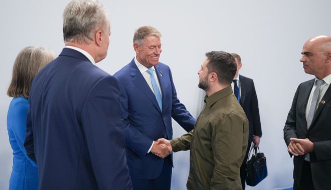 Volodimir Zelenski a ajuns în România