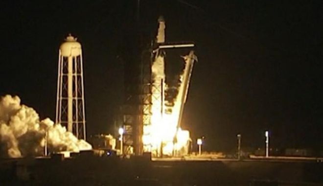 VIDEO / Capsula Crew Dragon, lansată cu succes spre Stația Spațială Internațională - crewdragon-1551543826.jpg