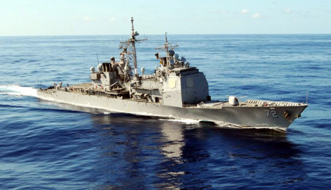 Crucișătorul american USS Vella Gulf, din nou în Marea Neagră - crucisatorul-1407422480.jpg