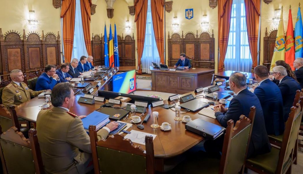 Ședință CSAT pentru procedura de doborâre a dronelor suspecte din spațiul aerian românesc