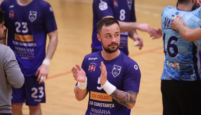 Victorie dramatică obţinută de CSM Constanţa la Timişoara în Liga Zimbrilor - csm-handbal-victorie-1682017006.jpg